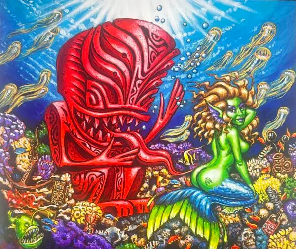 Wet Dream Print by BigToe<br>(only 250 made!)